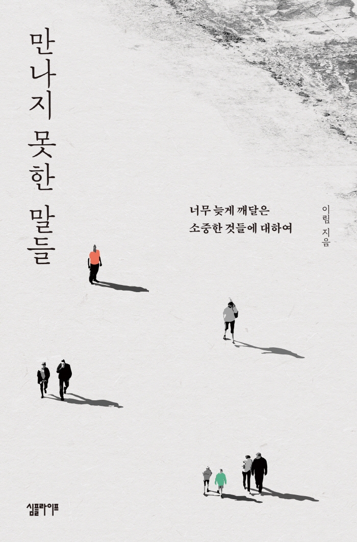 만나지 못한 말들 : 너무 늦게 깨달은 소중한 것들에 대하여