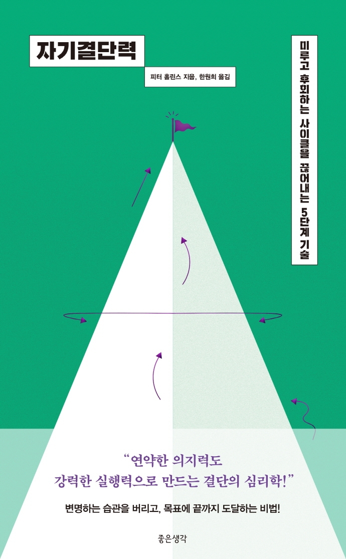 자기결단력 : 미루고 후회하는 사이클을 끊어내는 5단계 기술