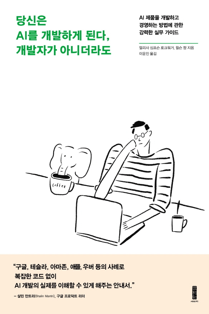 당신은 AI를 개발하게 된다, 개발자가 아니더라도 : AI 제품을 개발하고 경영하는 방법에 관한 강력한 실무 가이드