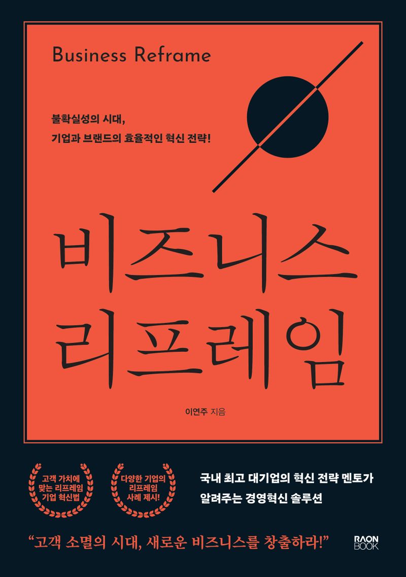 비즈니스 리프레임 = Business reframe : 불확실성의 시대, 기업과 브랜드의 효율적인 혁신 전략!