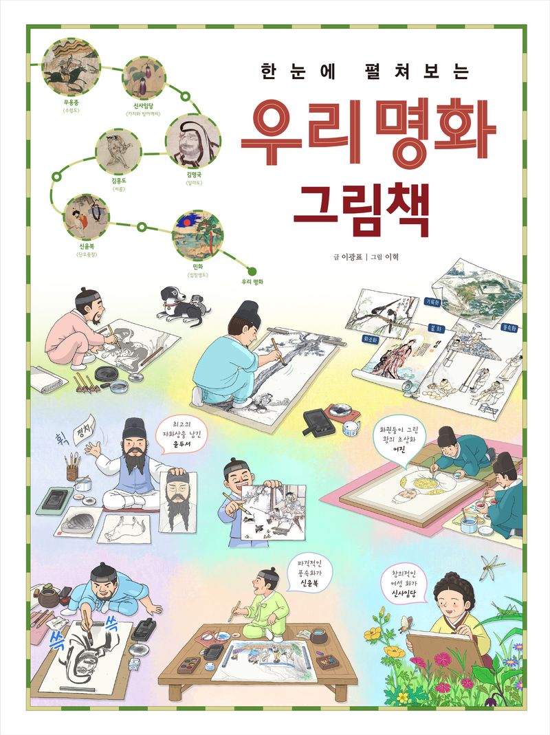 (한눈에 펼쳐보는) 우리 명화 그림책