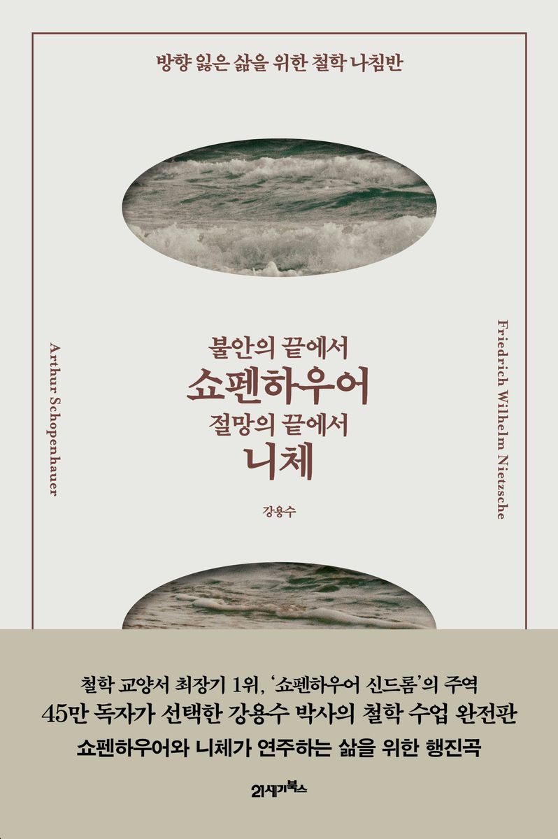 불안의 끝에서 쇼펜하우어 절망의 끝에서 니체 : 방향 잃은 삶을 위한 철학 나침반