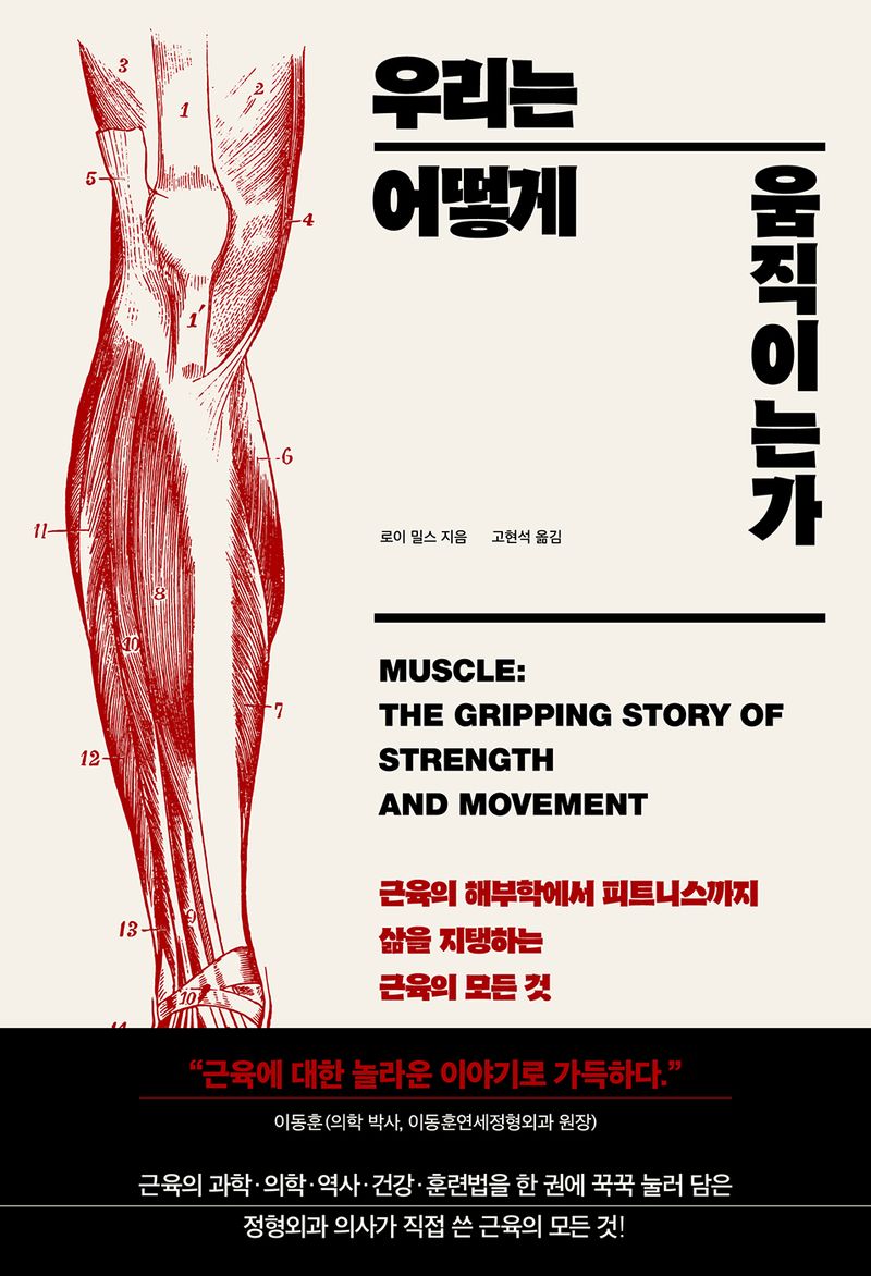 우리는 어떻게 움직이는가 : 근육의 해부학에서 피트니스까지 삶을 지탱하는 근육의 모든 것