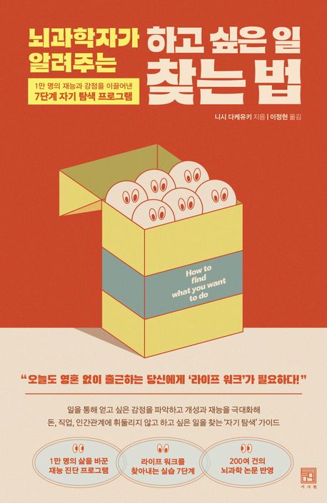 (뇌과학자가 알려주는) 하고 싶은 일 찾는 법 : 1만 명의 재능과 강점을 이끌어낸 7단계 자기 탐색 프로그램