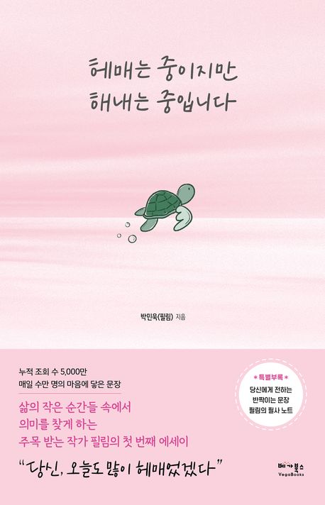 헤매는 중이지만 해내는 중입니다