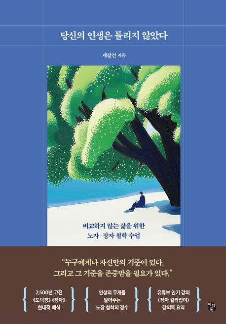 당신의 인생은 틀리지 않았다 : 비교하지 않는 삶을 위한 노자·장자 철학 수업