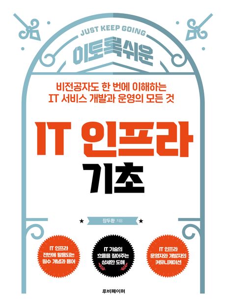 (이토록 쉬운) IT 인프라 기초 : 비전공자도 한 번에 이햐하는 IT 서비스 개발과 운영의 모든 것