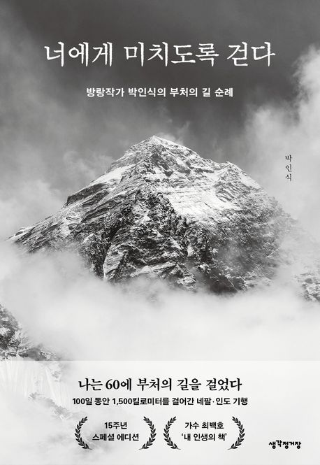 너에게 미치도록 걷다 : 방랑작가 박인식의 부처의 길 순례