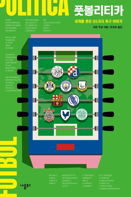 풋볼리티카 : 세계를 흔든 55가지 축구 이야기