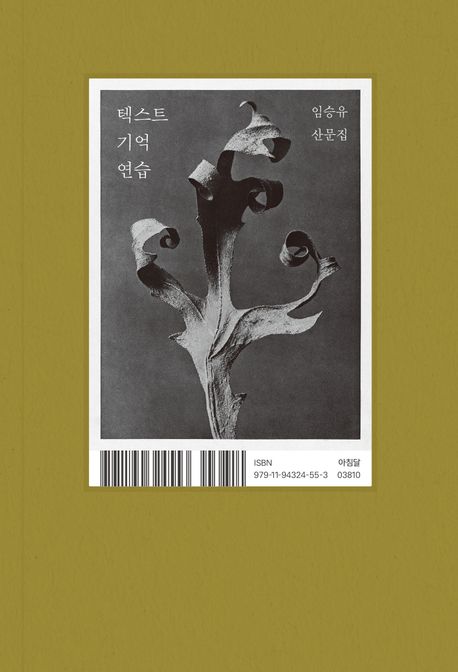 텍스트 기억 연습 : 임승유 산문집