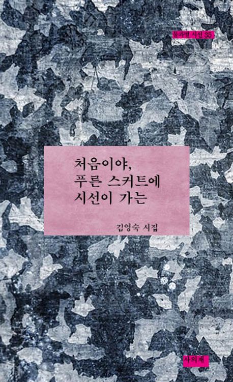 처음이야, 푸른 스커트에 시선이 가는 : 김영숙 시집