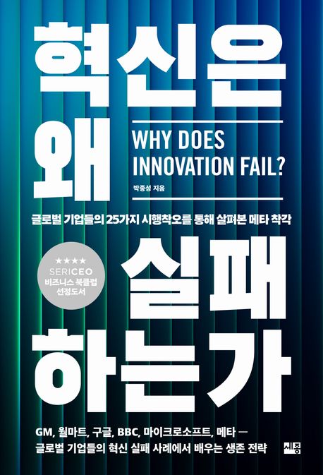 혁신은 왜 실패하는가 = Why does innovation fail? : 글로벌 기업들의 25가지 시행착오를 통해 살펴본 메타 착각