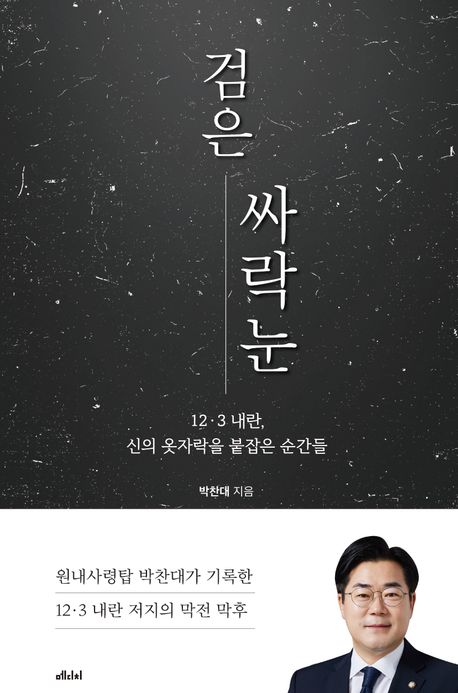 검은 싸락눈 : 12·3 내란, 신의 옷자락을 붙잡은 순간들