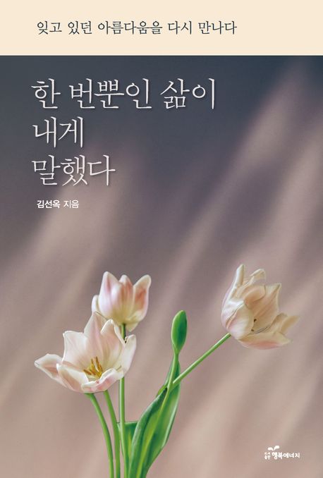 한 번뿐인 삶이 내게 말했다 : 잊고 있던 아름다움을 다시 만나다