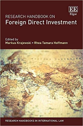 Research handbook on foreign direct investment