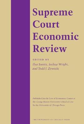 Supreme Court economic review. Volume 25