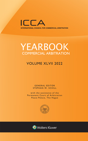 Yearbook commercial arbitration. 2022, volume 47