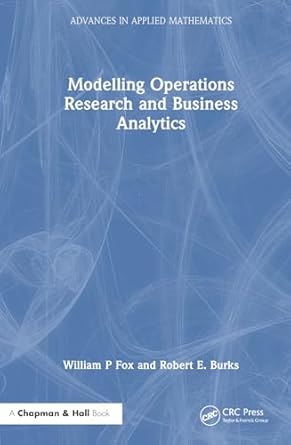 Modeling operations research and business analytics