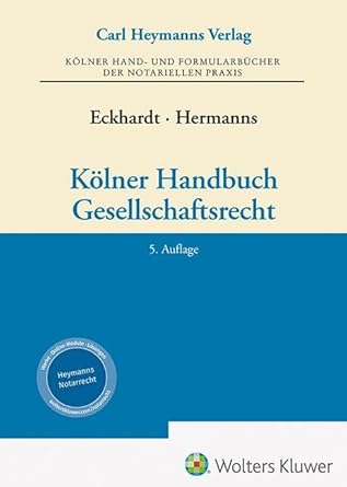 Kölner Handbuch Gesellschaftsrecht