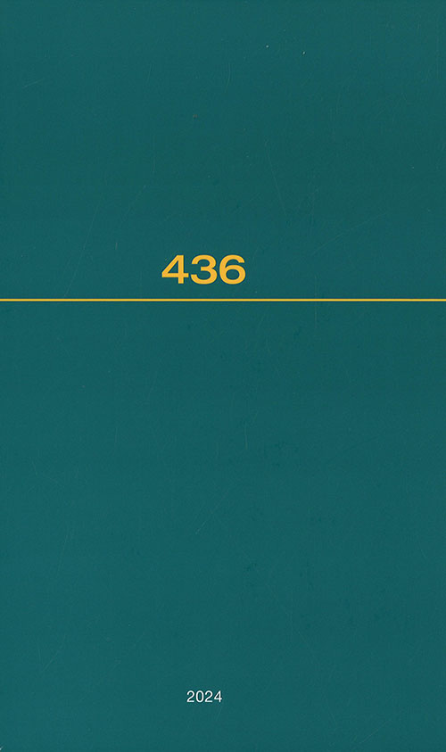 Recueil des cours : collected courses of the Hague Academy of International Law. Tome 436 (2024)