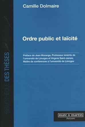 Ordre public et laïcité