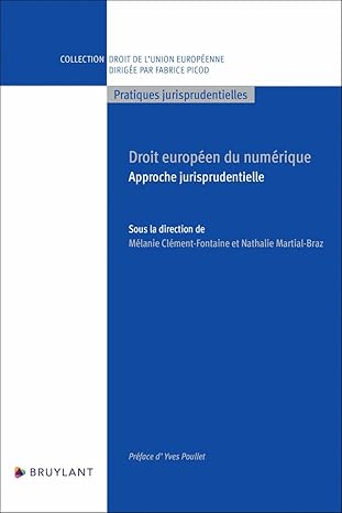 Droit européen du numérique : approche jurisprudentielle