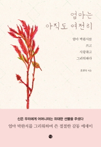 엄마는 아직도 여전히 : 엄마 박완서를 쓰고 사랑하고 그리워하다