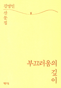 부끄러움의 깊이 : 김명인 산문집