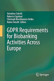 GDPR requirements for biobanking activities across Europe