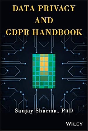 Data privacy and GDPR handbook