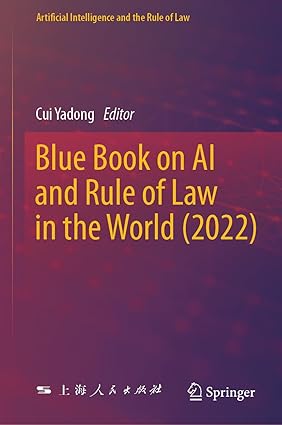 Blue book on AI and rule of law in the world (2022)